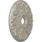 Ekena Millwork Milan Ceiling Medallion (Fits Canopies up to 4 5/8"), 24 1/2"OD x 3 1/2"ID x 1"P, Pearl White CM24MIPWS - alternate 4
